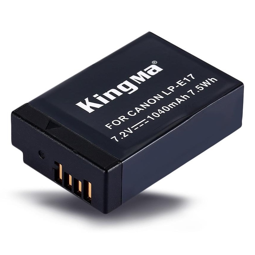 Bộ Pin Sạc Kingma LP-E17 Cho Canon EOS M3 M5 M6 750D 760D 77D 800D 200D