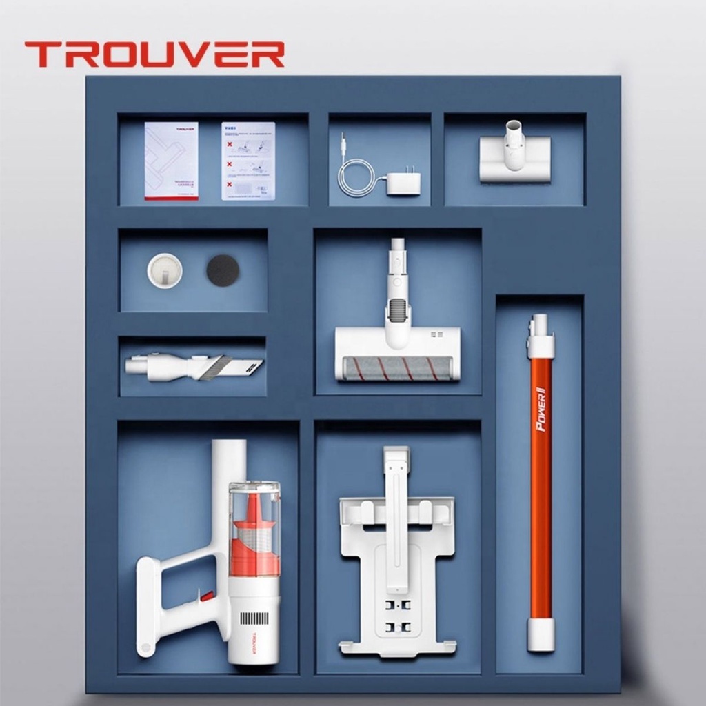 Máy hút bụi cầm tay không dây Xiaomi Dreame TROUVER POWER 11, Lực hút 20000Pa, Động cơ 400W, màn hình LED thông minh