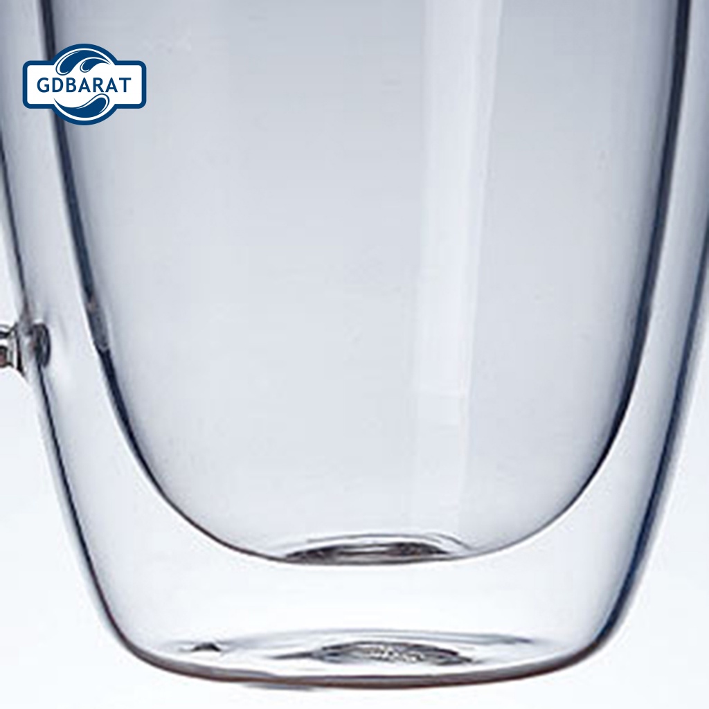 [NYCA Stock] Cốc Thủy Tinh Borosilicate Cách Nhiệt Tinh Tế