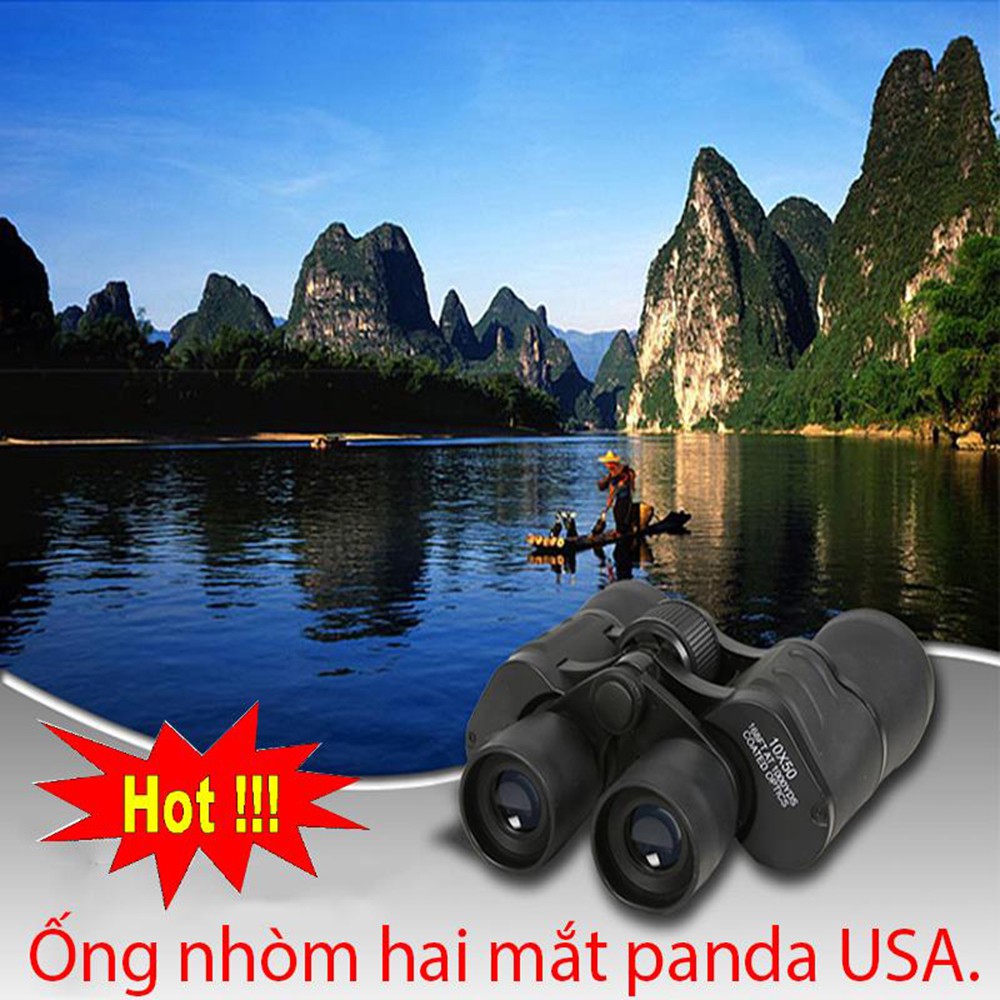 Ống Nhòm, Ống Nhòm Siêu Nét Panda 2 Mắt Cao Cấp, Hình Ảnh Rõ Nét Chân Thực BH Uy Tín Lỗi 1 Đổi 1 SALE 50%