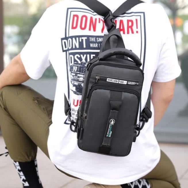 Túi đeo chéo nam đa năng chống nước bền bỉ - phong cách trẻ trung năng động | BigBuy360 - bigbuy360.vn