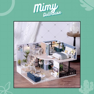 Mô hình nhà búp bê gỗ The satisfied time L032 tự lắp ráp DIY dollhouse