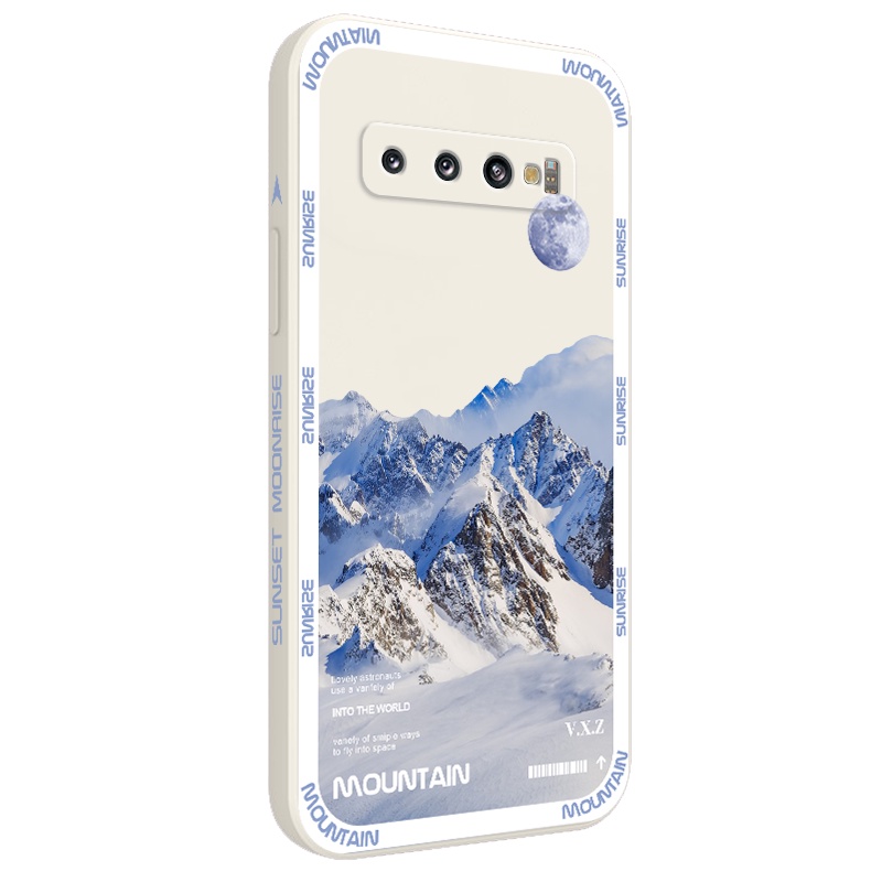 Ốp Điện Thoại Mềm Họa Tiết Bình Minh Sáng Tạo Cho Samsung Galaxy S10 S10E Plus S9 Plus