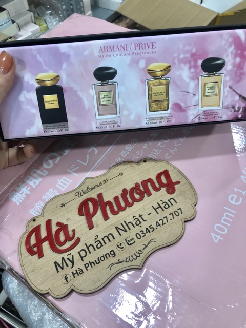 Set nước hoa 4 món Giorgio Armani/ Prive 30ml/c