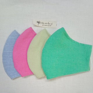 Khẩu trang vải linen