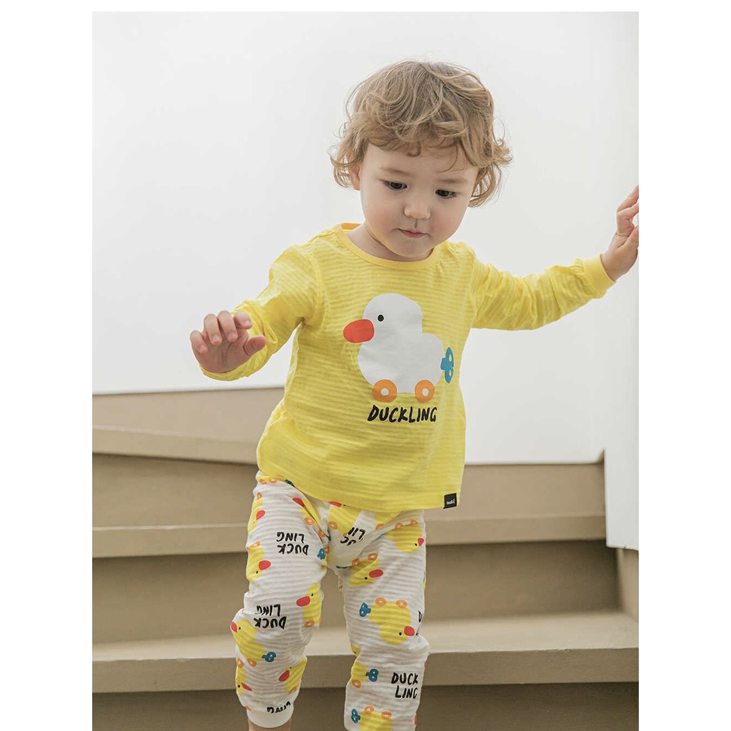 BỘ DÀI TAY CAO CẤP BÉ TRAI CỦA HÃNG CORDII, CHẤT COTTON GIẤY ORGANIC, CON VỊT