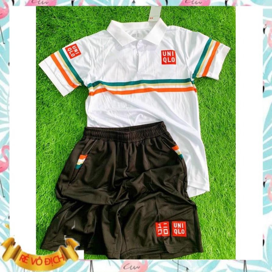 Bộ quần áo thể thao nam uniqlo 2 mẫu mới nhất hè 2021,bộ quần áo tennis hàng cao cấp
