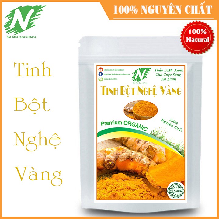 Tinh Bột Nghệ Vàng Nguyên Chất 100g