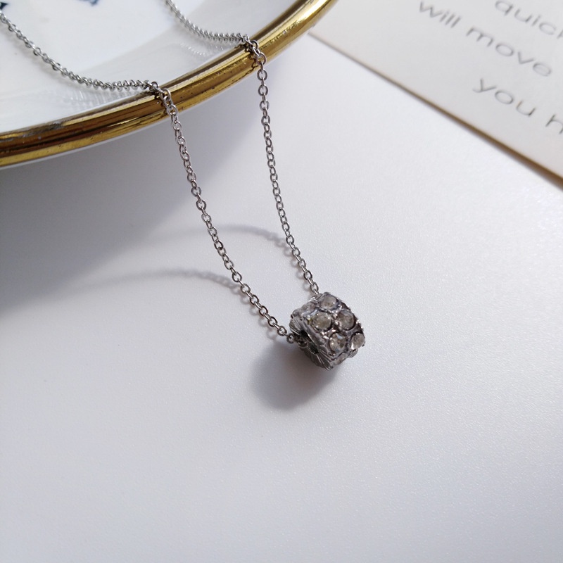 Vòng cổ Mạ Vàng Hồng 18k Mặt Hình Ngôi Sao Phong Cách Âu Mỹ Chất Lượng Cao