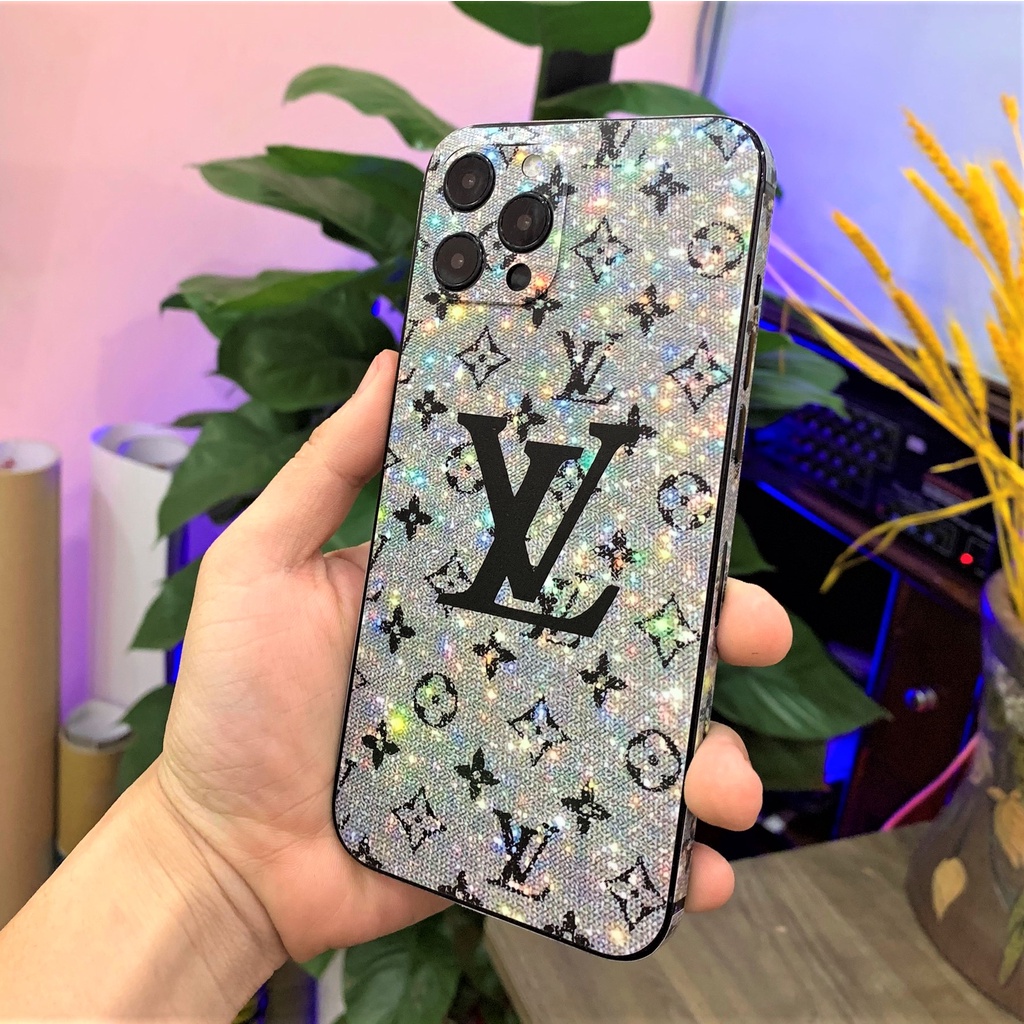 Miếng dán điện thoại hình Kim Tuyến lung linh cho ip 6s/6splus/7/7plus/8/8plus/x/xr/xs/11/12/13/pro/max/promax/máykhác