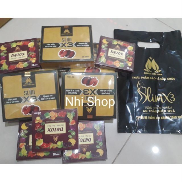Giảm Cân X3 Đông Y Mộc Linh + TẶNG kèm 20 viên Detox | BigBuy360 - bigbuy360.vn
