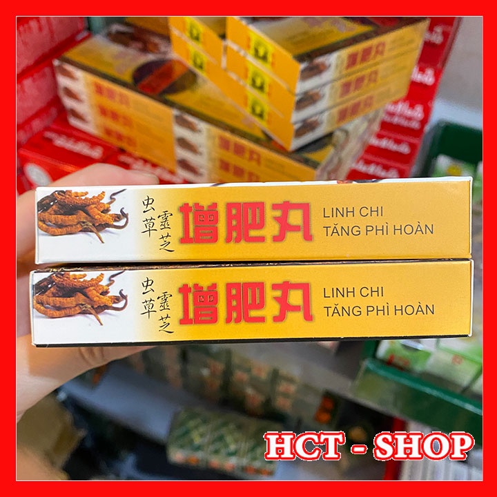 Viên Uống Linh Chi Tăng Phì Hoàn Malaysia 36 Viên/Hộp - Hỗ Trợ Tăng Cân Cho Người Gầy