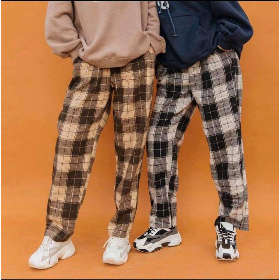 [ SIÊU PHẨM KINH ĐIỂN!!! ] QUẦN DÀI CARO PLAID PANTS NAM NỮ CARO KIỂU JOGGER UNISEX BABO-XCS12308