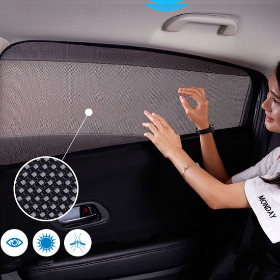 Rèm che nắng theo xe Camry 2007 - 2008 2009 2010 2011 2012 có nam châm hút, che nắng hiệu quả, thông thoáng