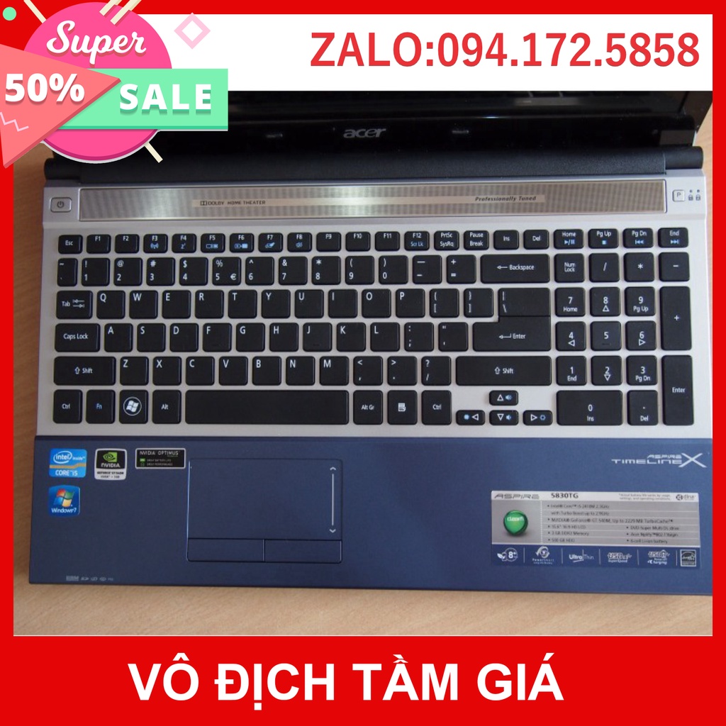 HOT - Bàn phím laptop Acer 5830