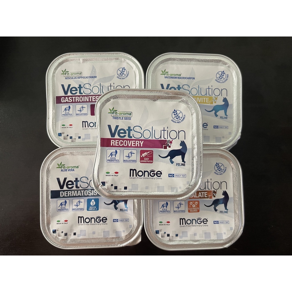 Pate Monge 100g/150g💥 FREESHIP 💥 Thức Ăn Cho Chó và mèo Pate Monge Vet Solution 100g/150g