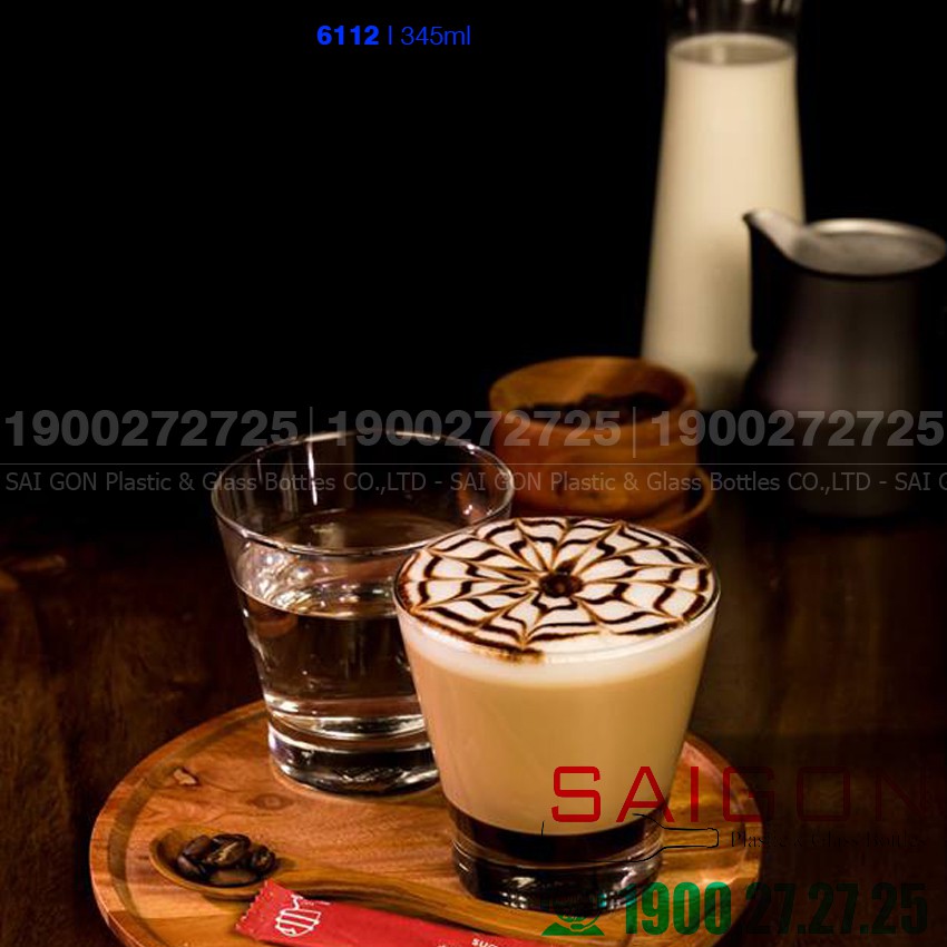 Ly Thủy Tinh Ocean Studio Rock 345ml | B16112 , Nhập khẩu Thái Lan