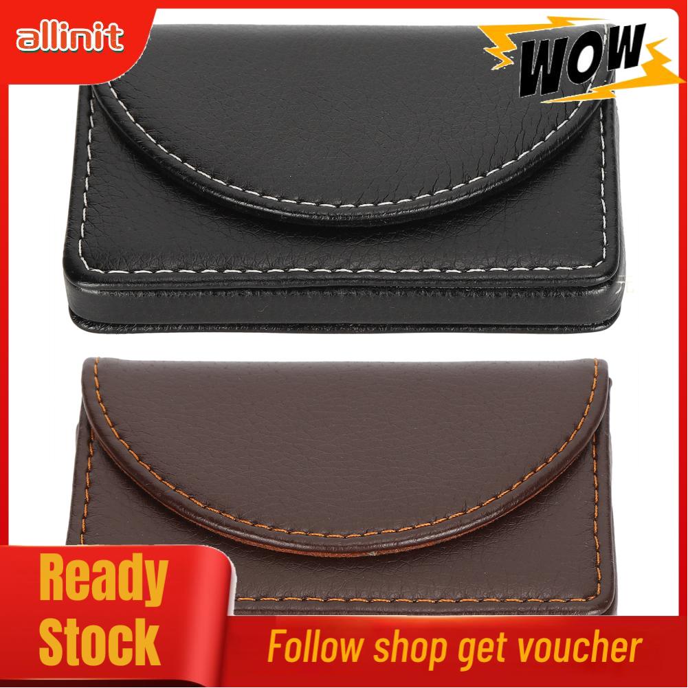 Business Card Holder Name Card Case PU Leather Compact Card Holder Business Card Case for Person Use for Retail for Commercial Gifts for Advertising Promotion