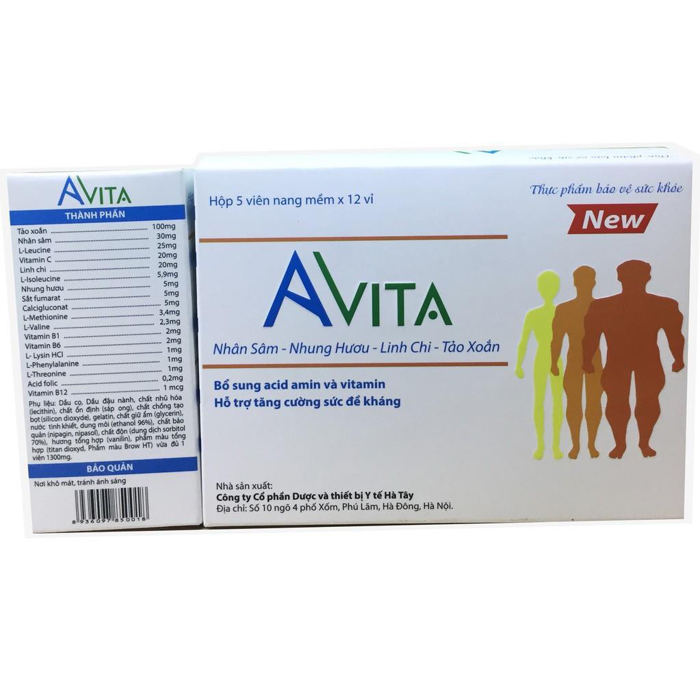 Viên vitamin tăng cân nam Avita - SCenter - Bổ sung vitamin tổng hợp dành riêng cho người gầy , chán ăn, mệt mỏi | BigBuy360 - bigbuy360.vn