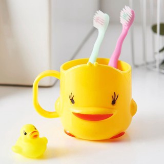 Cốc đánh răng hình con vịt cho bé đáng yêu cho bé