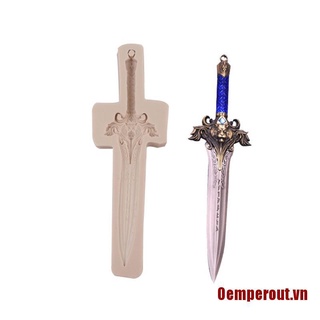 Oemperout❤Khuôn Silicone Làm Bánh Hình Kiếm Dài