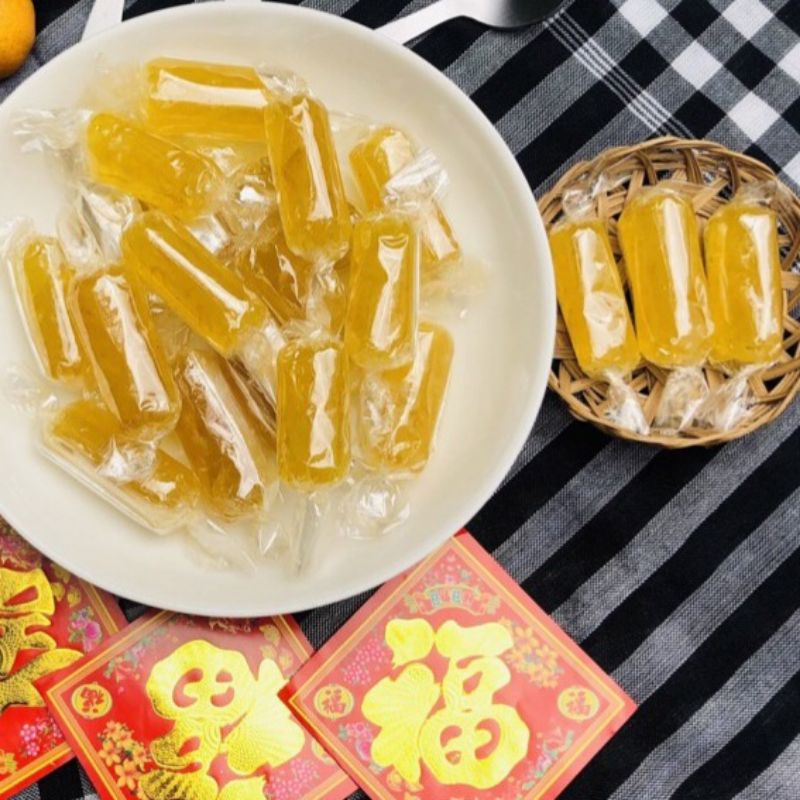 MỨT GỪNG DẺO VIÊN QUẤN CAY THƠM DỊU NHẸ