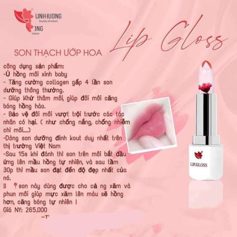 SON THẠCH ƯỚP HOA LINH HƯƠNG CHÍNH HÃNG | BigBuy360 - bigbuy360.vn