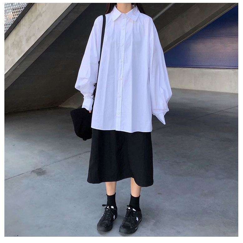 Áo sweater dệt kim sát nách cổ chữ V dáng rộng xẻ tà thời trang dành cho nữ