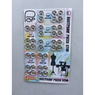 Vỉ 36 nút bóp POP loại 10li
