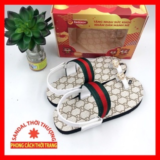 Sandal sỏ ngón tẩy GC vàng nam nữ