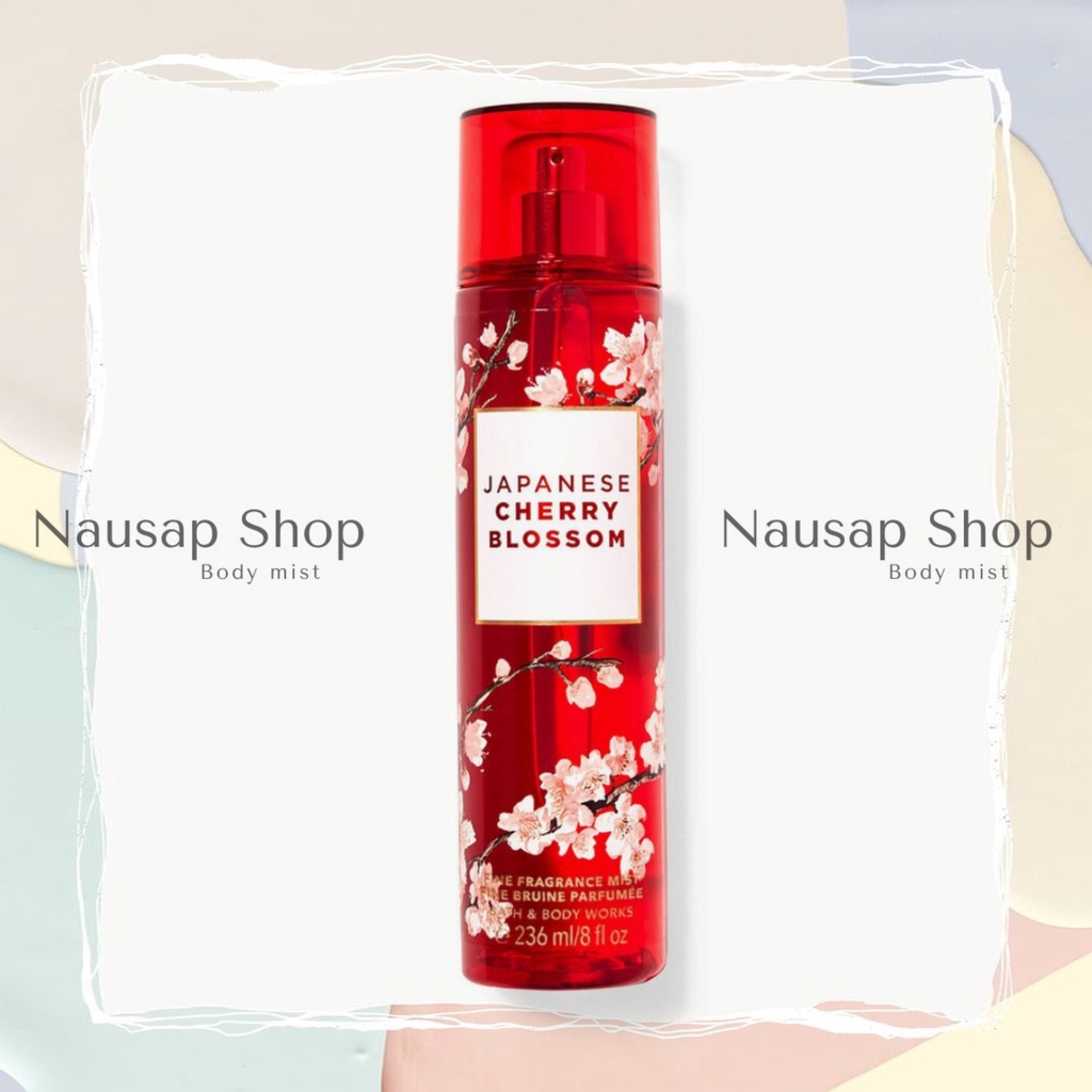 Xịt thơm Japanese Cherry Blossom của Bath & Body Works