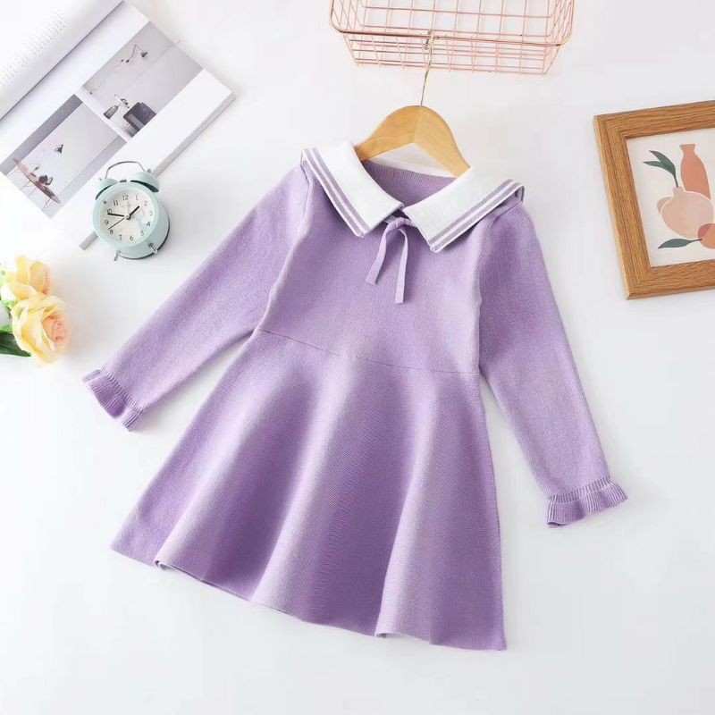 Váy len Quảng Châu cho bé gái