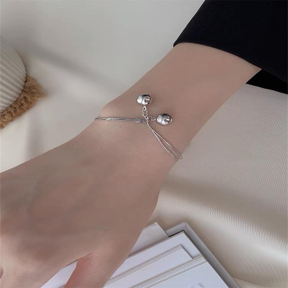 Vòng tay nữ lắc tay chuông sợi mảnh nhẹ nhàng thanh lịch dễ thương đi chơi VT74