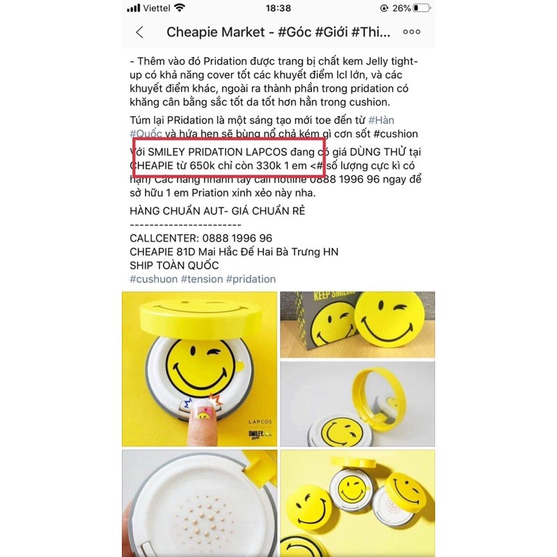 PHẤN NƯỚC KEEP SMILING | BigBuy360 - bigbuy360.vn