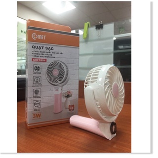 Quạt cầm tay tích điện comet crf0904 điện lực - điện lực