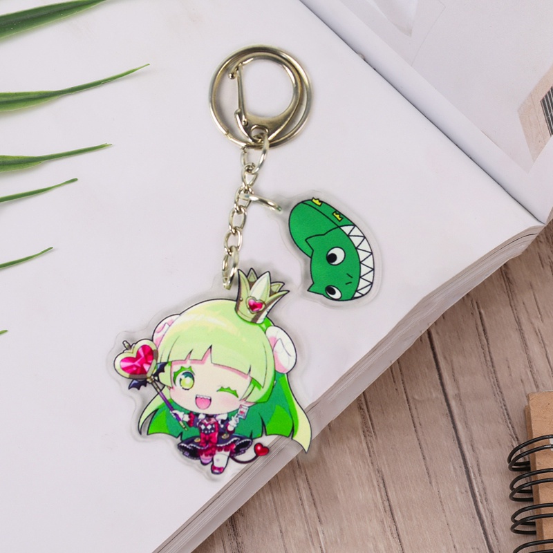 Móc khóa nhựa acrylic hình nhân vật Iruma Kun Suzuki Iruma Clara Valac