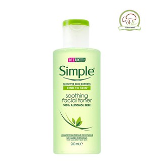 Simple Toner Soothing Facial - Nước Hoa Hồng Simple Soothing Facial Toner UK - 200ml