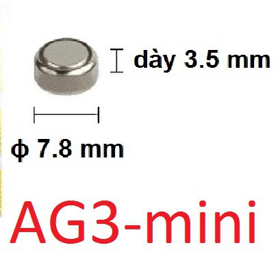 Pin Đồng Hồ 𝑭𝑹𝑬𝑬𝑺𝑯𝑰𝑷 Pin Cúc Áo - 1.55V