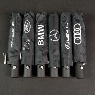 Dù gấp tự động chất lượng cao in chữ Mercedes-Benz BMW Audi độc đáo
