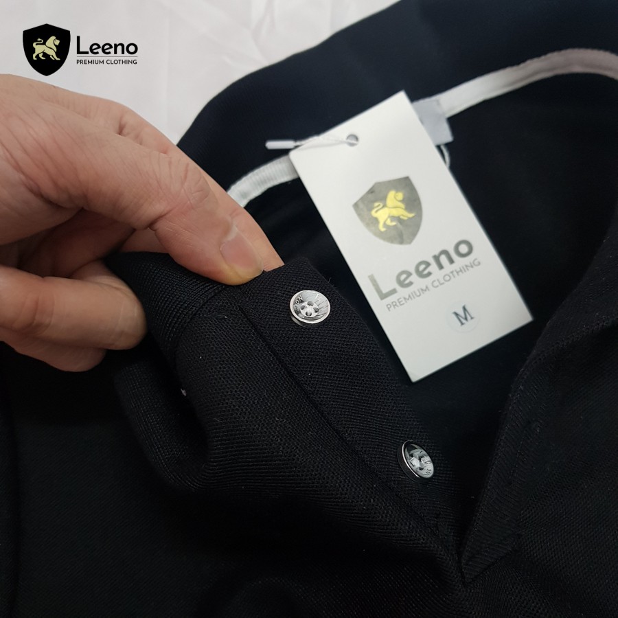 Áo Polo cá sấu - Áo thun có cổ nam nữ có hình thêu trực tiếp Leeno | BigBuy360 - bigbuy360.vn