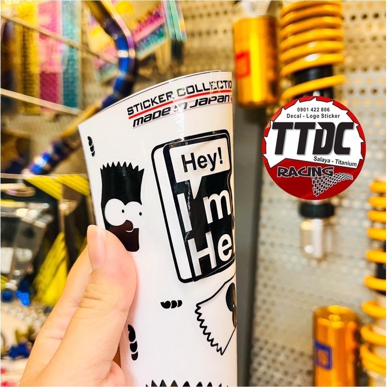 Tem Set in Trong Mẫu Simpson ✌