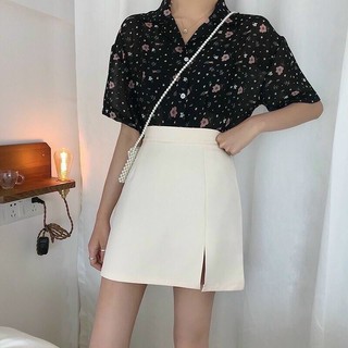 Chân váy xẻ đùi T02