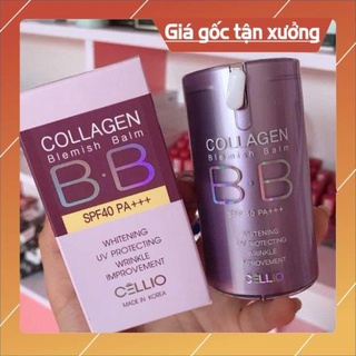 Hàng Đẹp [HÀNG CHÍNH HÃNG] Kem nền BB Colagen Cellio Hàn quốc