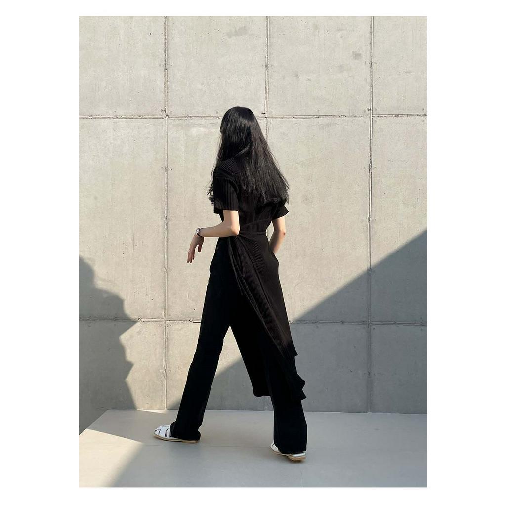 Đầm Xẻ Tà Thắt Dây Thời Trang Mùa Hè Kiểu Mới 53672