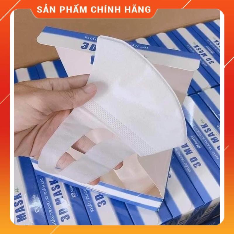 Hộp 50 Chiếc Khẩu Trang 3D MASK Chống Bụi PM 2.5 Kháng Khuẩn Xuân Lai Công Nghệ Nhật