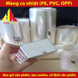 Combo Màng co nhiệt giá rẻ - Combo 2: 5kg Màng khổ 25cm + 5kg Màng khổ 55cm -  Vật liệu đóng gói hàng hóa tiết kiệm