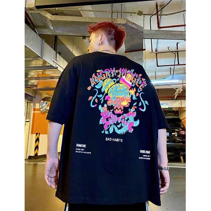 áo thun nam nữ tay lỡ unisex áo phông form rộng phong cách oversize ulzzang Pi fashion | BigBuy360 - bigbuy360.vn