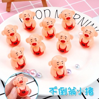 Lật đật mini hình con heo dễ thương