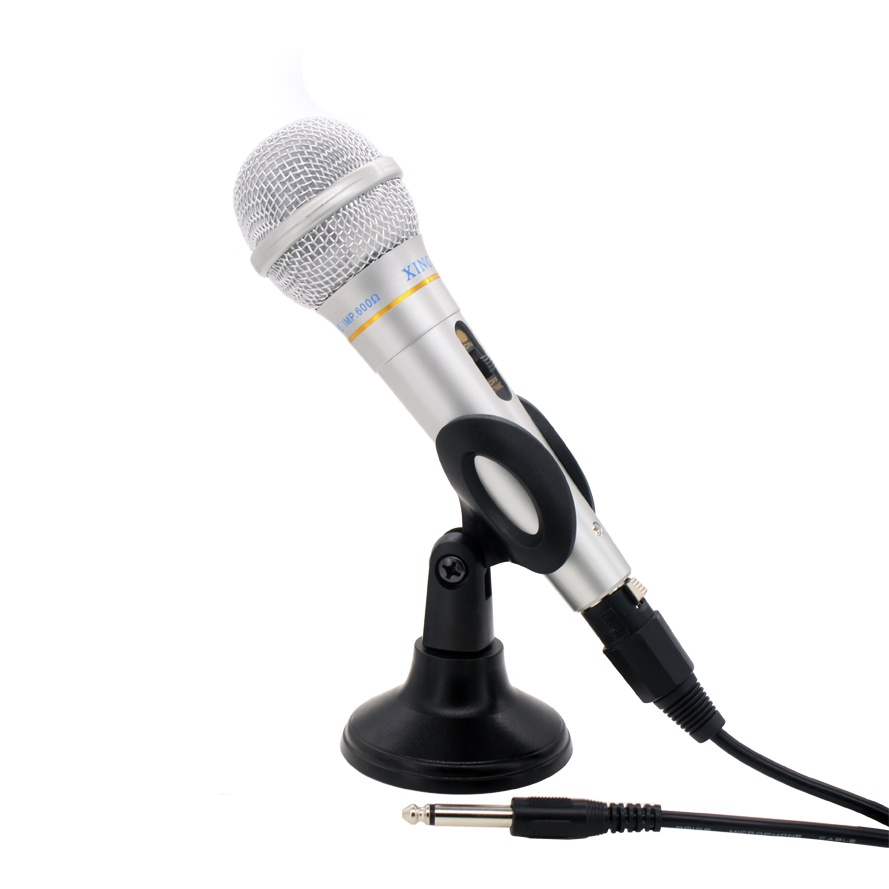 Mic hát karaoke, Micro có dây, Micro Karaoke XINGMA AK-319 cao cấp chống hú, lọc âm cực tốt. Giá siêu rẻ.Bảo hành uy tín