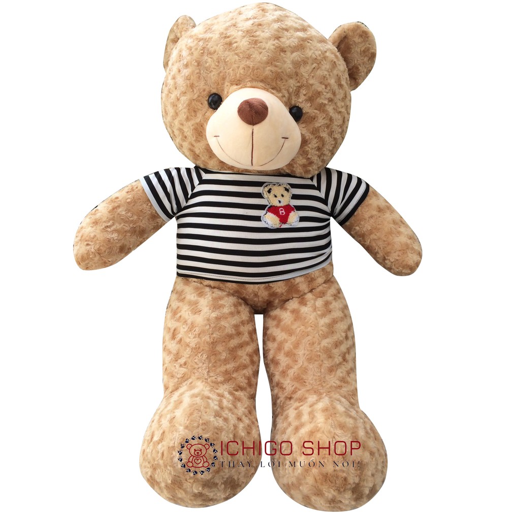 GẤU BÔNG TEDDY Cao Cấp khổ vải 1m2 MÀU SỮA ĐẢM BẢO 100% GÒN